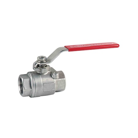 Dwyer Instruments Ss Ball Valve, Ball Valve 34 Npt BV2M103